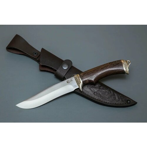 фото Нож из кованой стали х12мф «князь», рукоять литье мельхиор, венге - кузница сёмина кузница сёмина юрия михайловича