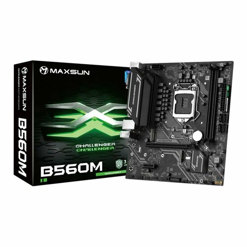 Материнская плата Maxsun MS-Challenger B560M 1200 B560 mATX RTL 993600₽