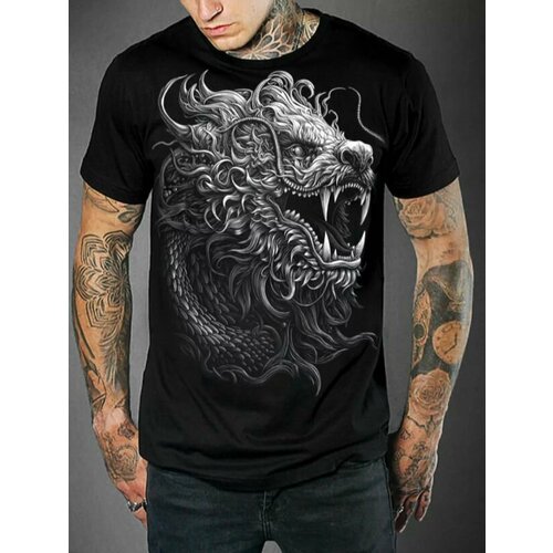 Футболка Romax Tex, размер 50, черный