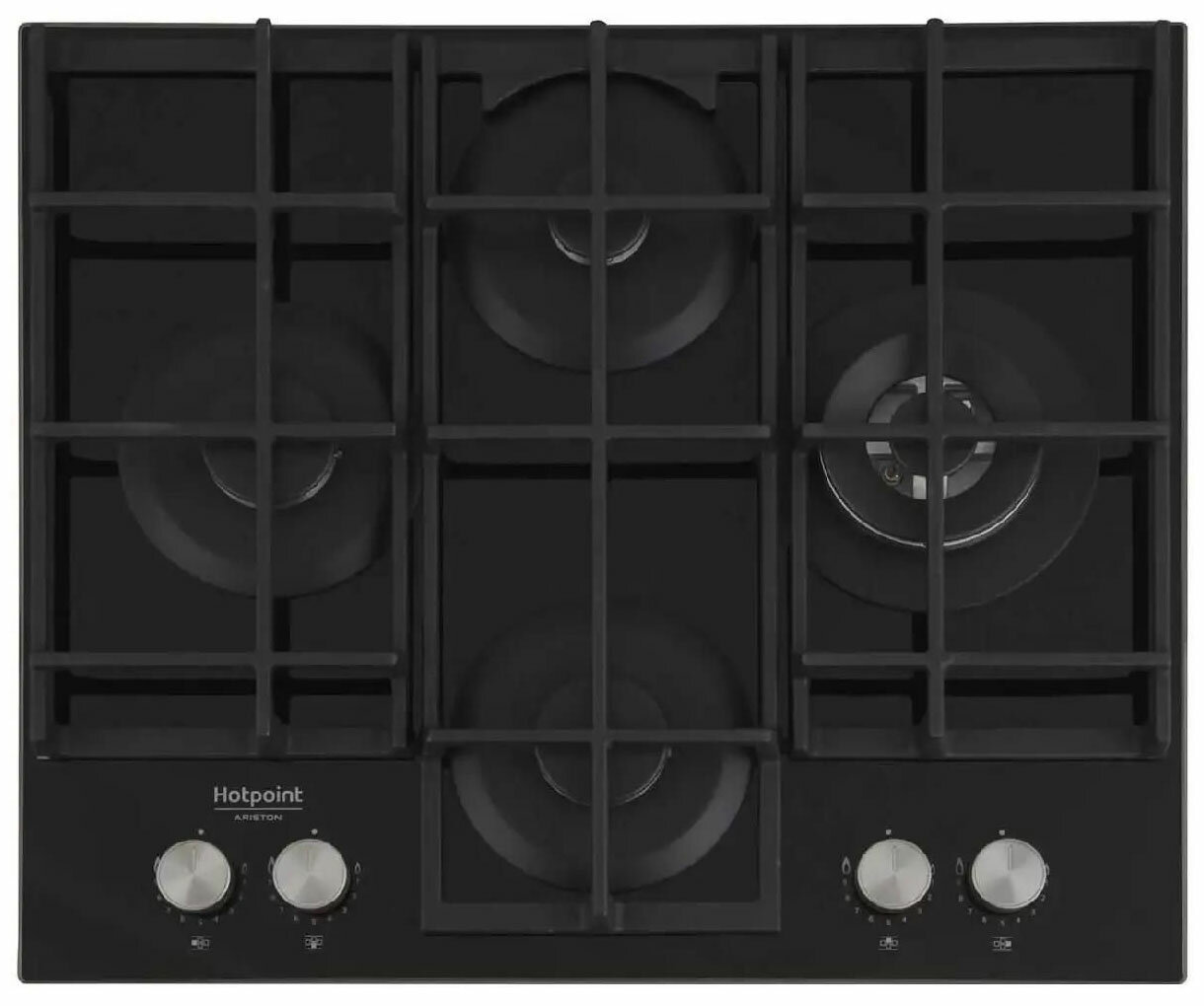 фото Встраиваемая газовая варочная панель Hotpoint HG 61F/BK