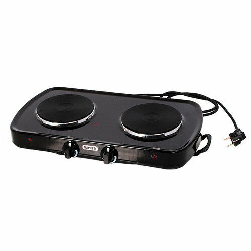 Плитка электрическая 2 конфорки Мечта 212ч чугун черная 765600₽