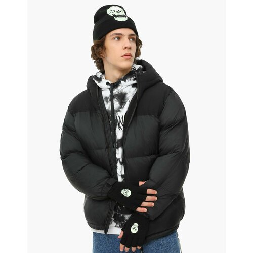 фото Шапка бини gloria jeans, размер 7 лет, черный