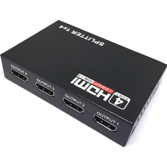 Разветвитель HDMI 1x4 Espada EDH12 + б. п.