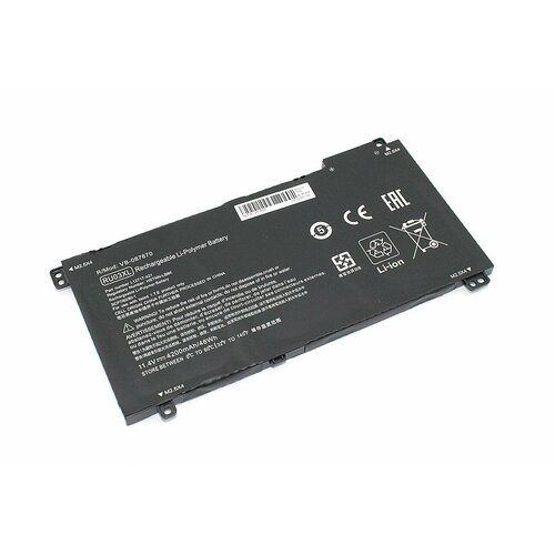 Аккумуляторная батарея для ноутбука HP ProBook x360 440 G1 (RU03XL) 11.4V 4200mAh OEM