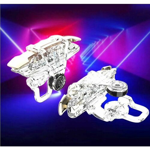 2 шт M9 мобильный игровой триггерный контроллер джойстик кнопки геймпада совместимые для мобильной игры Pubg fortnite 430₽