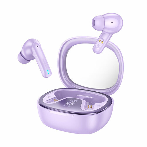 Наушники внутриканальные HOCO EQ6 Shadow Bluetooth TWS цвет фиолетовый 126300₽