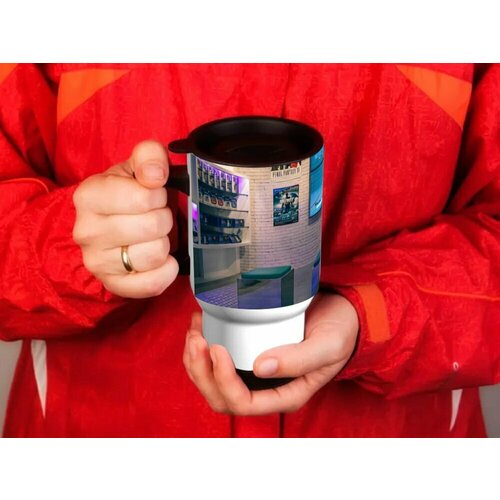 Тремокружка для авто с принтом Игровая приставка игра телевизор 05 л 145000₽