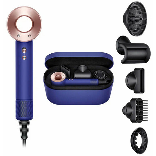 Фен для волос Supersonic Hair Dryer (HD08) Vinca blue and Rose