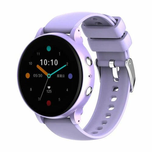 Умные часы для детей Wonlex Smart Baby Watch CT06 PRO 4G с функцией телефона, GPS, камерой, кнопкой SOS, видеозвонком и вибровызовом. Фиолетовый