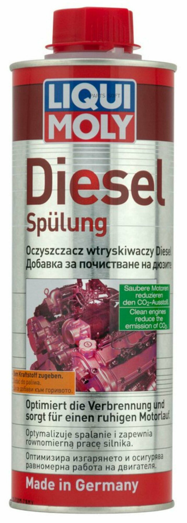фото LIQUI MOLY Очиститель дизельных систем LIQUI MOLY 0,5л Diesel Spulung