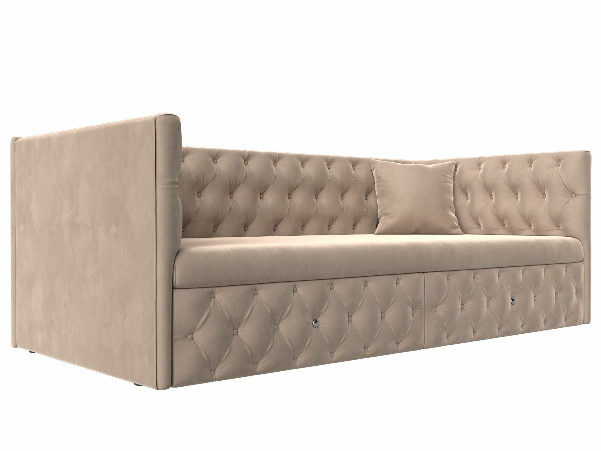 фото Детский диван Найс, Велюр коричневый