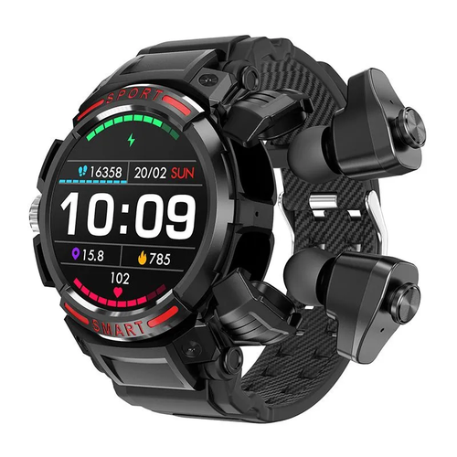 Умные Смарт-часы ATRON с сенсорными Bluetooth наушниками 1159900₽