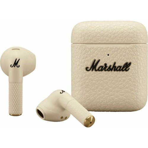Беспроводные наушники Marshall Minor III Кремовые 13290₽