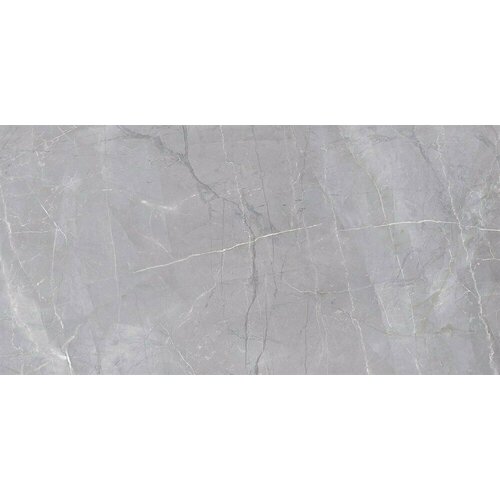 Плитка из керамогранита KERAMA MARAZZI SG560722R Риальто серый лаппатированный для стен и пола, универсально 60x119,5 (цена за 2.151 м2) плитка из керамогранита kerama marazzi sg634422r риальто песочный светлый лаппатированный для стен и пола универсально 60x60 цена за коробку 1 8 м2