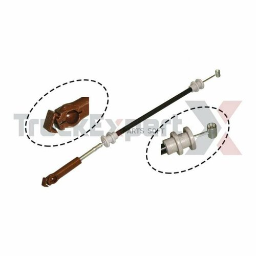 TRUCKEXPERT 46277007 46277007_ТРОС замка двери 5760₽