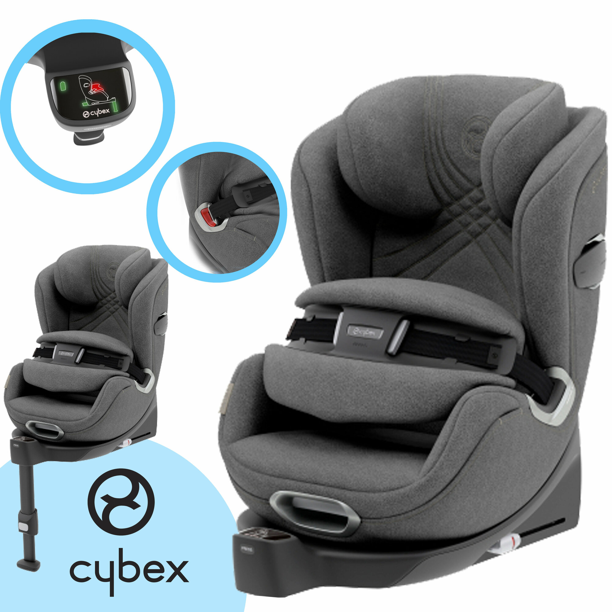 Автокресло Cybex Anoris T i-Size (soho grey)