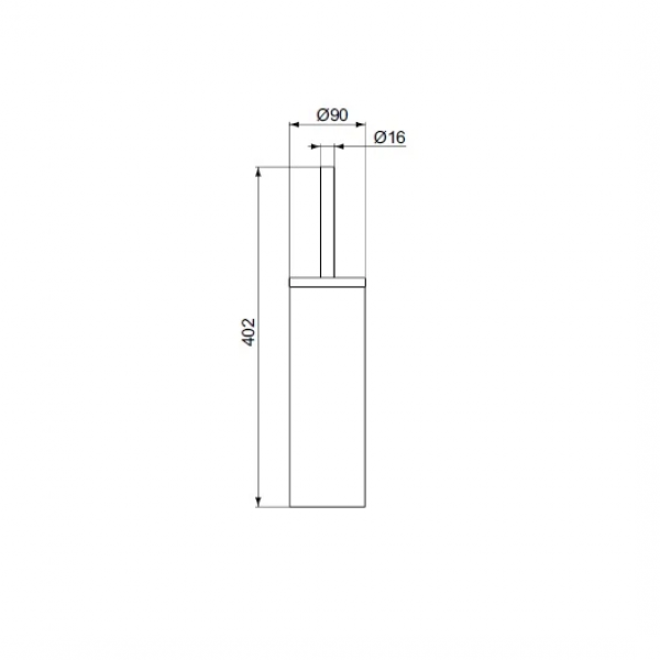 Iom A9108MY Туалетная щетка с держателем (напольный) Ideal Standard - фото №9