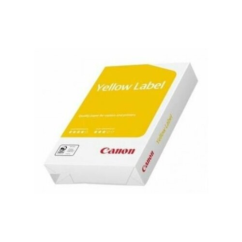 Бумага Canon Yellow Label Print (А4, марка С, 80 г/кв. м, 500 л) 3 пачки бумага canon yellow label print а4 марка с 80 г м2 500 листов
