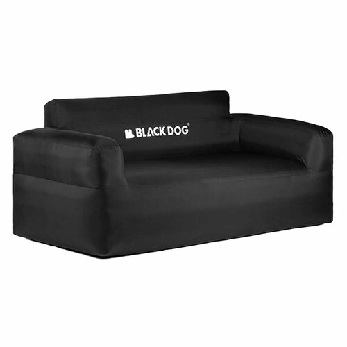 Диван надувной BlackDog Camping Casual Inflatable Sofa With Air Pump Black outdoor camping inflatable sofa portable ultralight beach sleeping bag air bed inflatable chair recliner lazy bag beach sofa