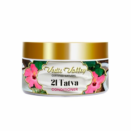Кондиционер для волос Vedic Valley 21 Tatva против выпадения Экстракт 21 трав, 250 г