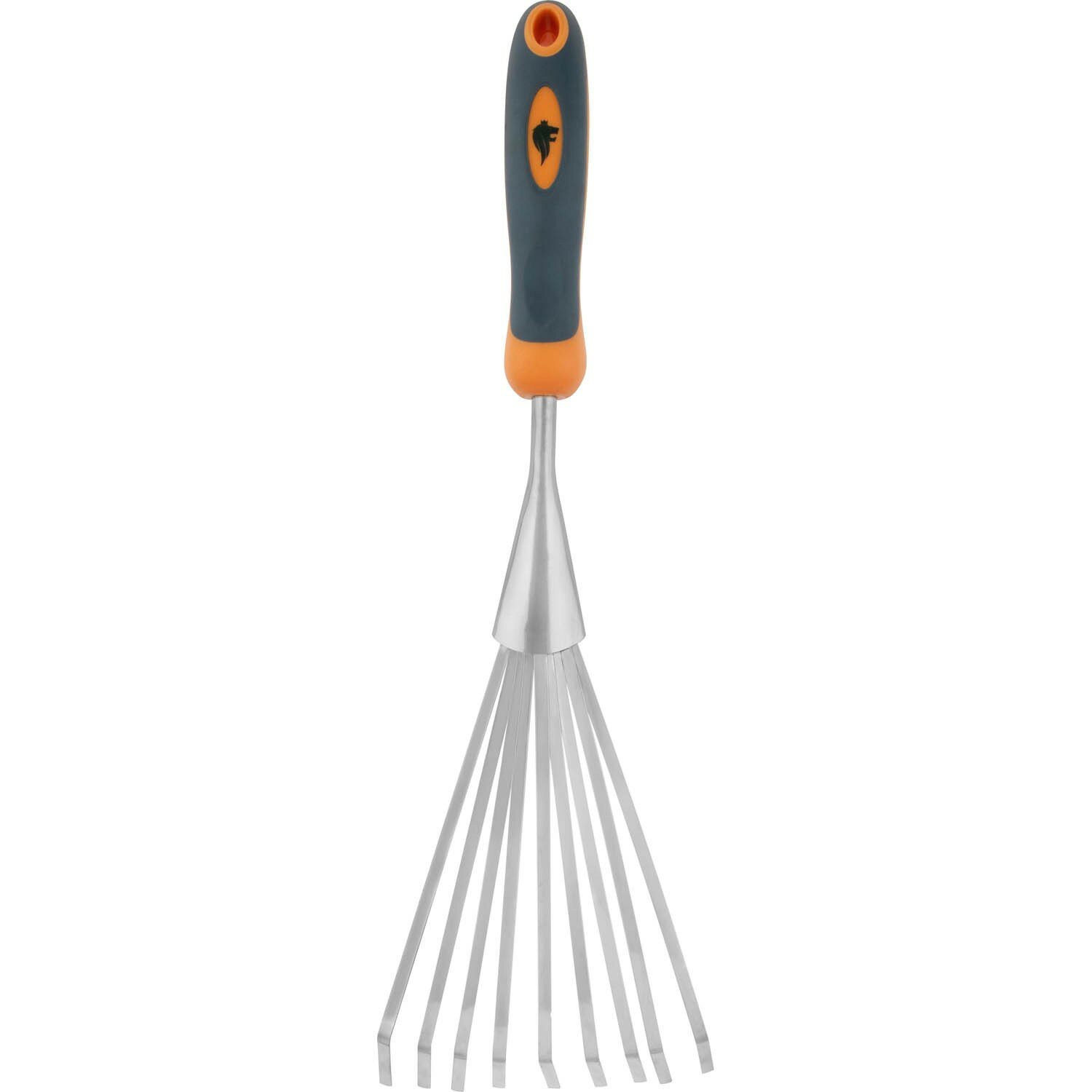 Грабельки садовые Leonord Orange Premium 29.5 см нержавеющая сталь
