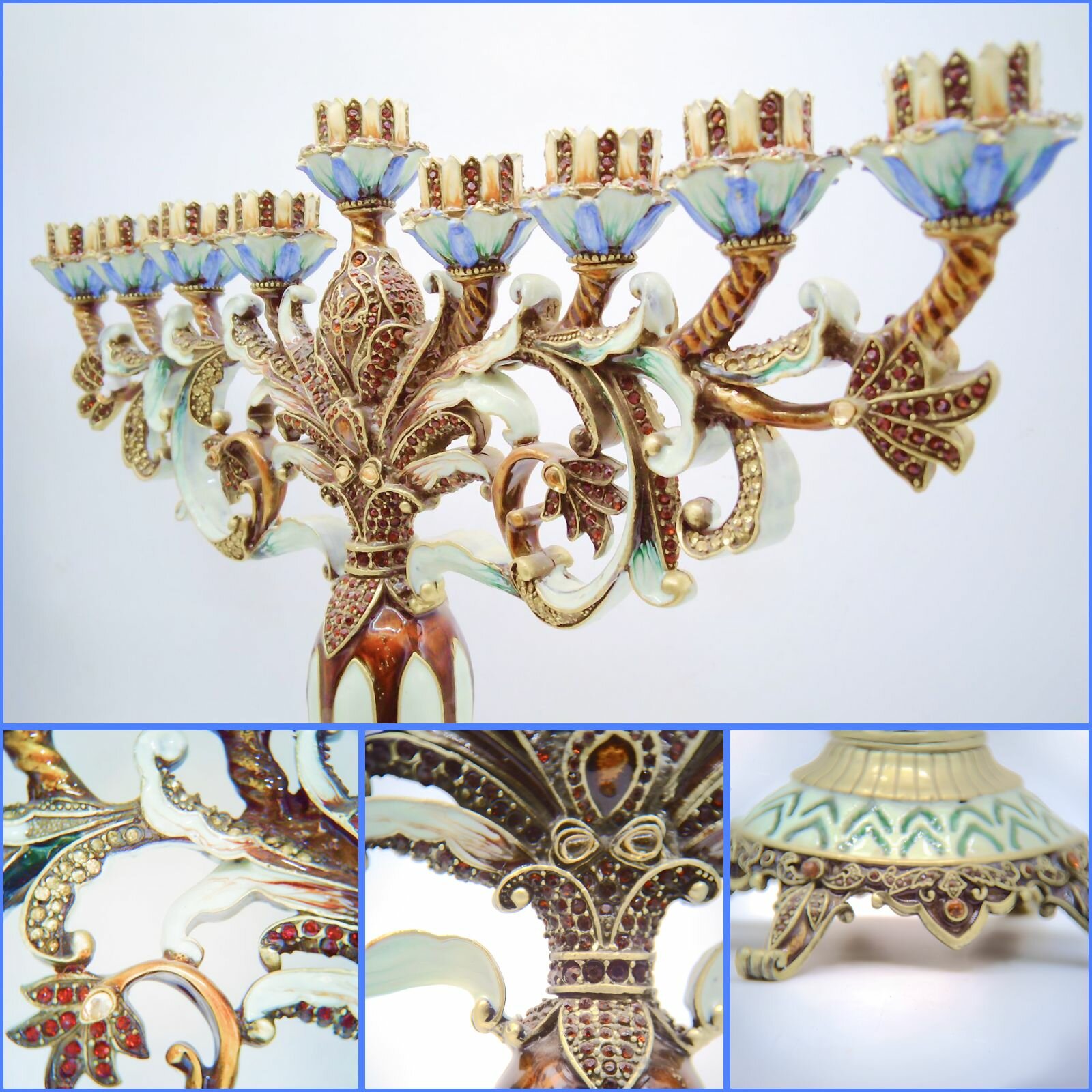 Семисвечник Менора (Минора) Ханукия для 9 свеч — фото 1