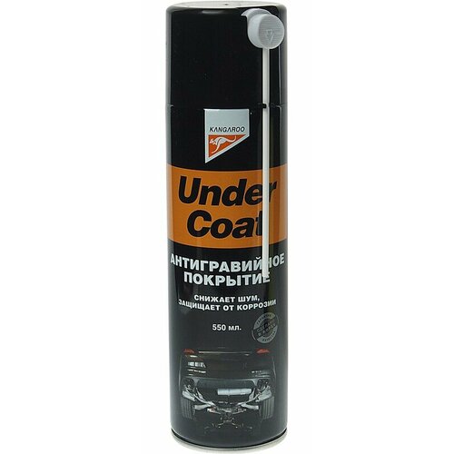 331115 Антигравий Покрытие для днища на основе гудрона Under Coat антигравий 550мл 1830₽