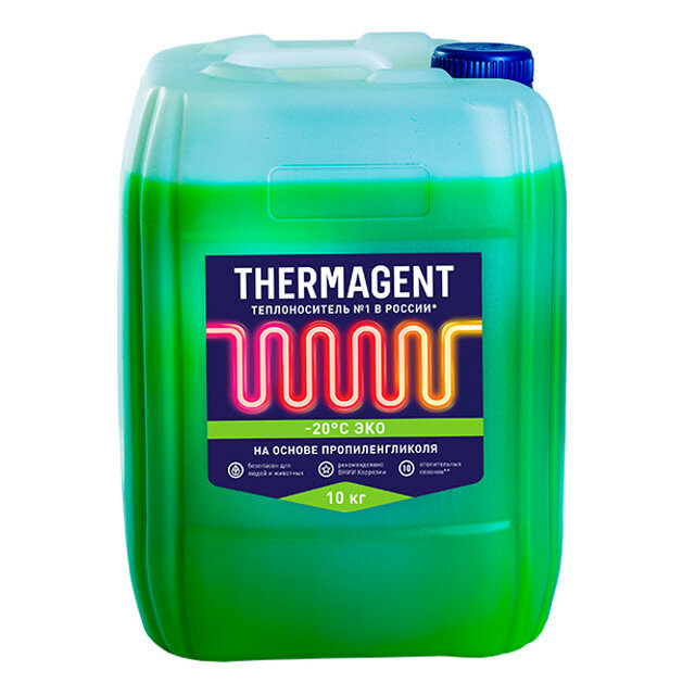 Теплоноситель thermagent -20 пропиленгликоль 10кг