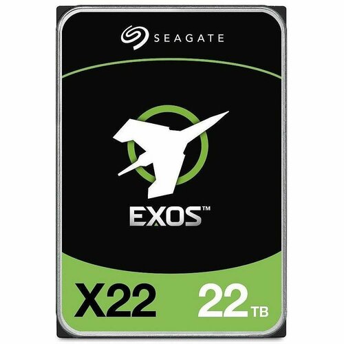 Жесткий диск серверный 35 22TB Seagate Exos X22 ST22000NM000E SAS 12GBS RPM 512MB 54620₽