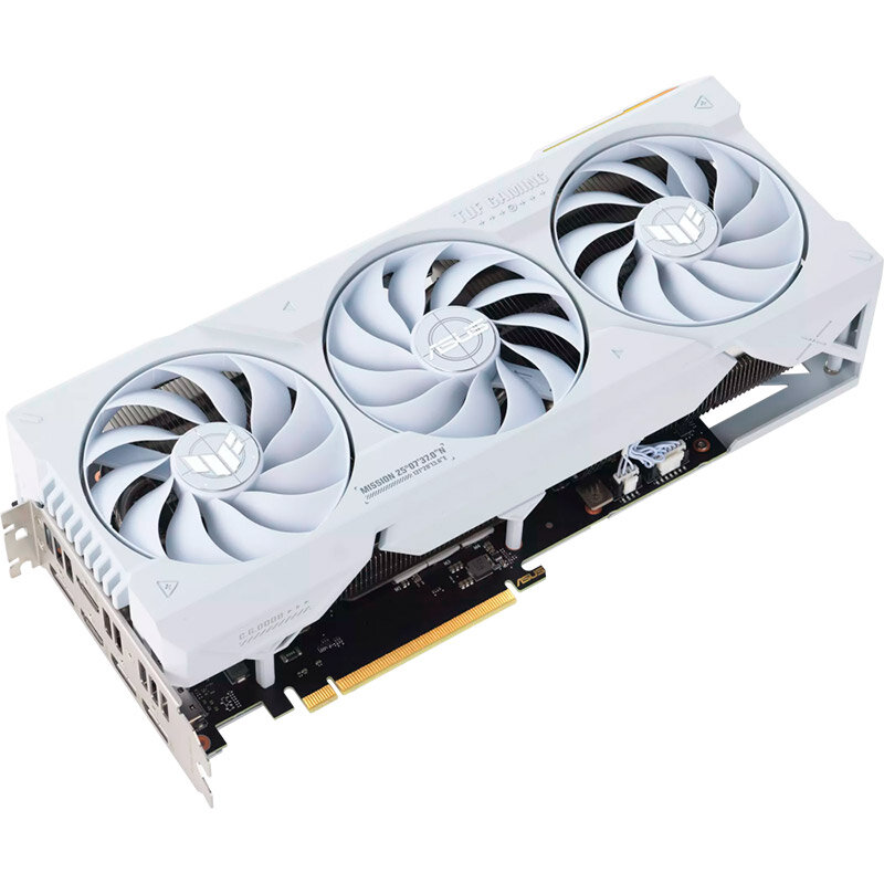 Видеокарта ASUS TUF Gaming GeForce RTX 4070 TI Super 16Gb 2640MHz PCI-E 4.0 16384Mb 21000MHz 256-bit 2xHDMI 3xDP TUF-RTX4070TIS-O16G-WHITE-GAMING