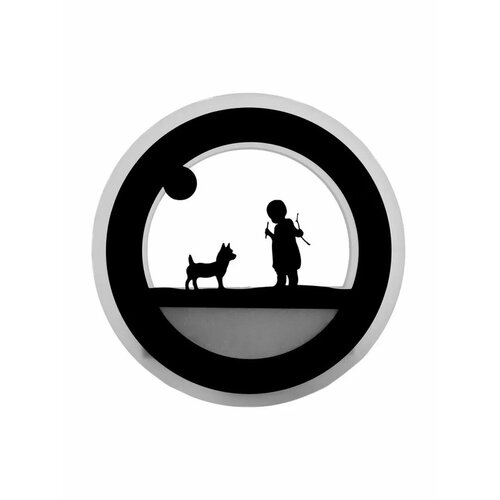 Бра Девочка и щенок LED 2444₽