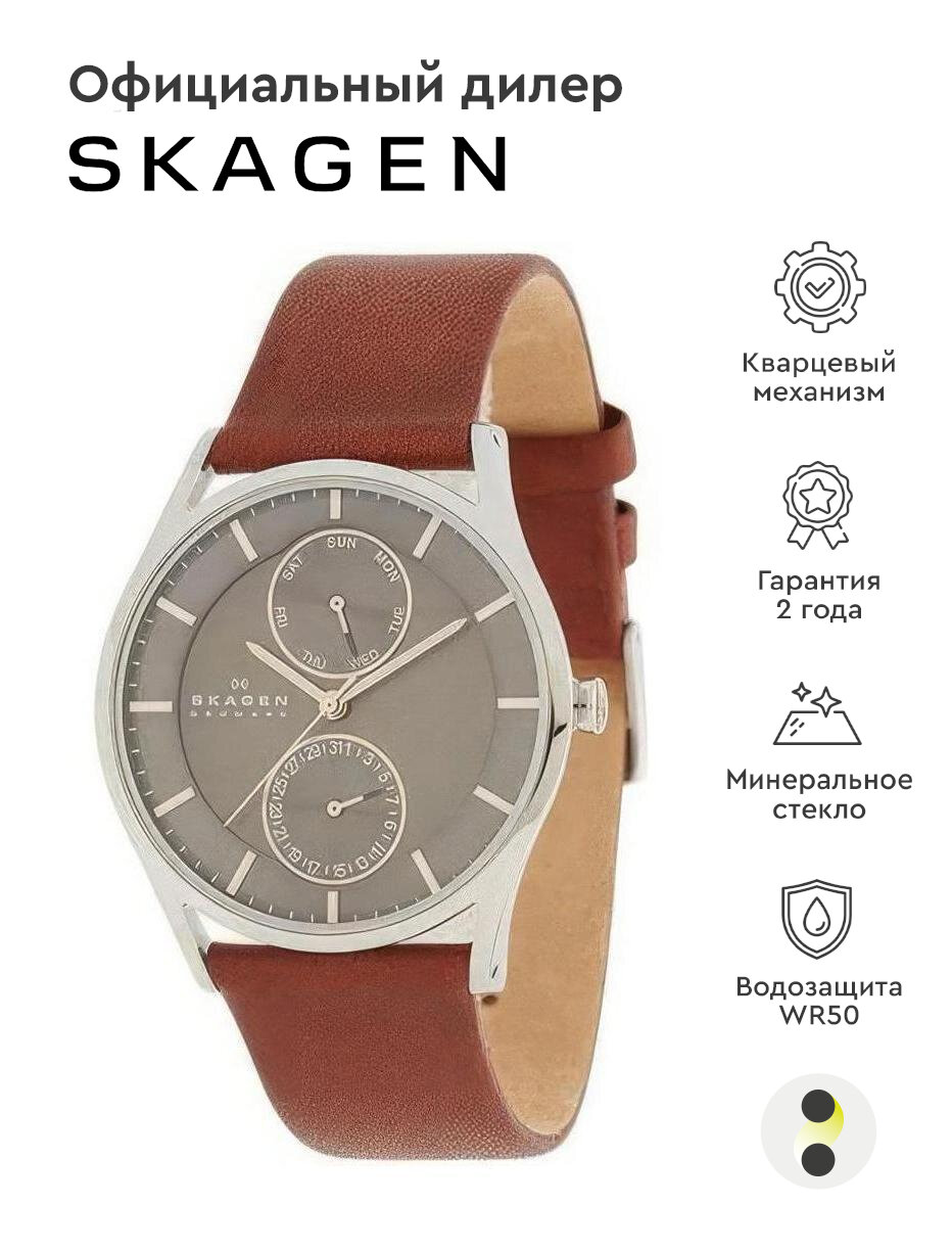 Наручные часы SKAGEN Leather