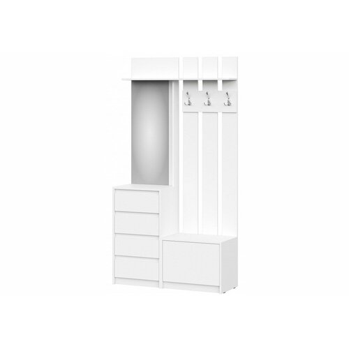 Готовая прихожая Woodville Идена ВШ06-1100 белый