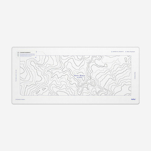 Коврик на рабочий стол Nuphy Deskmat Mout Blanc 2990₽