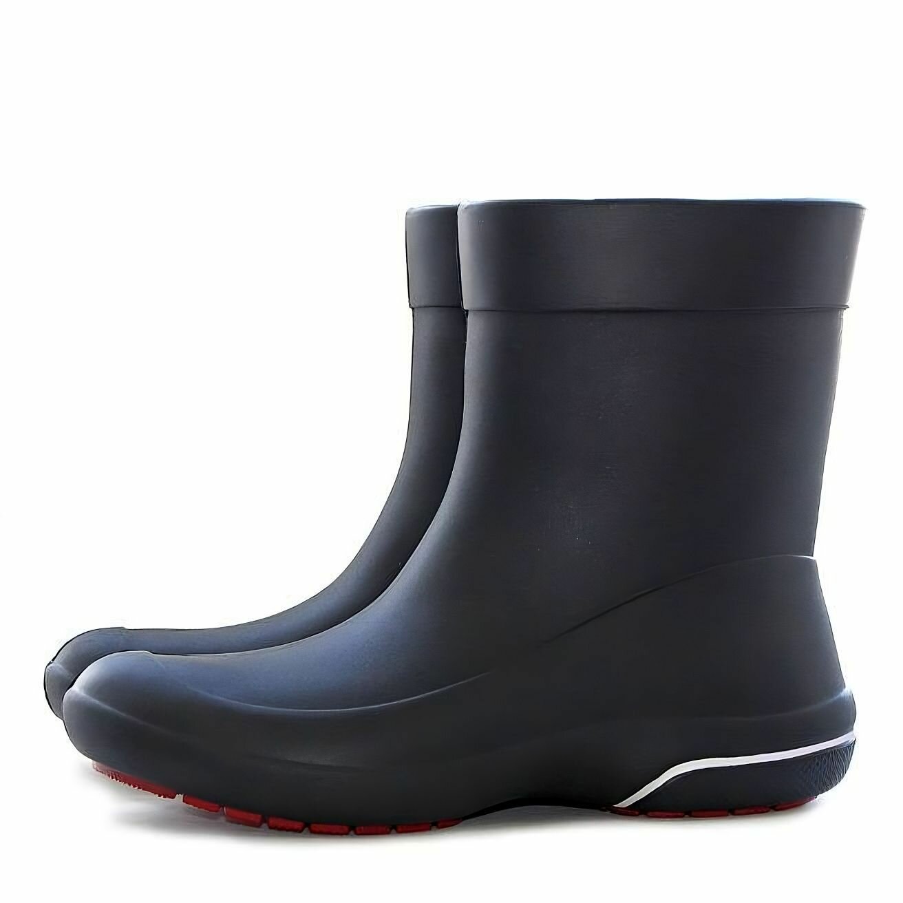 фото Сапоги женские Nordman Kleo из ЭВА с подошвой ТЭП / цвет: Черный/красный