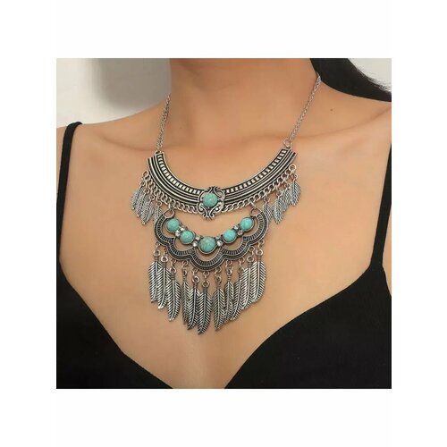 Колье ZULTANIT, бирюза, серебро