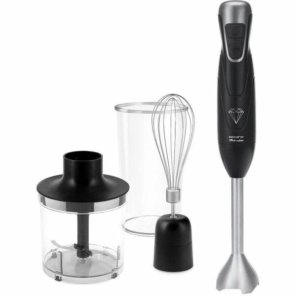 Блендер Polaris PHB 0848, мощность 800 Вт, 2 скорости, черный