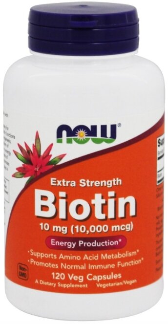 Biotin 10000 мкг 120 капсул