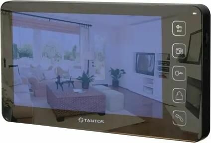 Видеодомофон Tantos цв. TFT LCD 7", зеркальная панель, сенсорные кнопки, джойстик, hands-free - фото №17