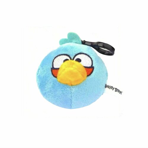 Мягкая игрушка-брелок Энгри Бердс Синяя троица Джей, Джейк и Джим ANGRY BIRDS The Blues Bird