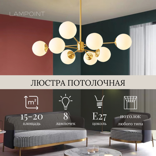 Люстра потолочная, люстра подвесная, потолочный светильник, подвесной светильник