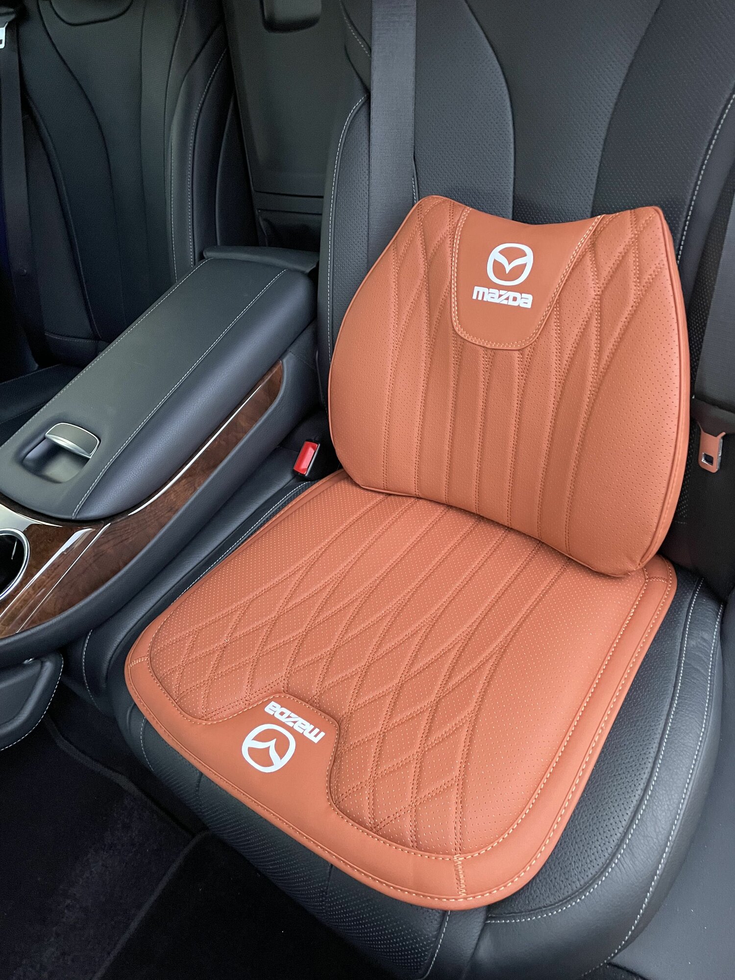 Ортопедическая подушка с логотипом Mazda(2шт)