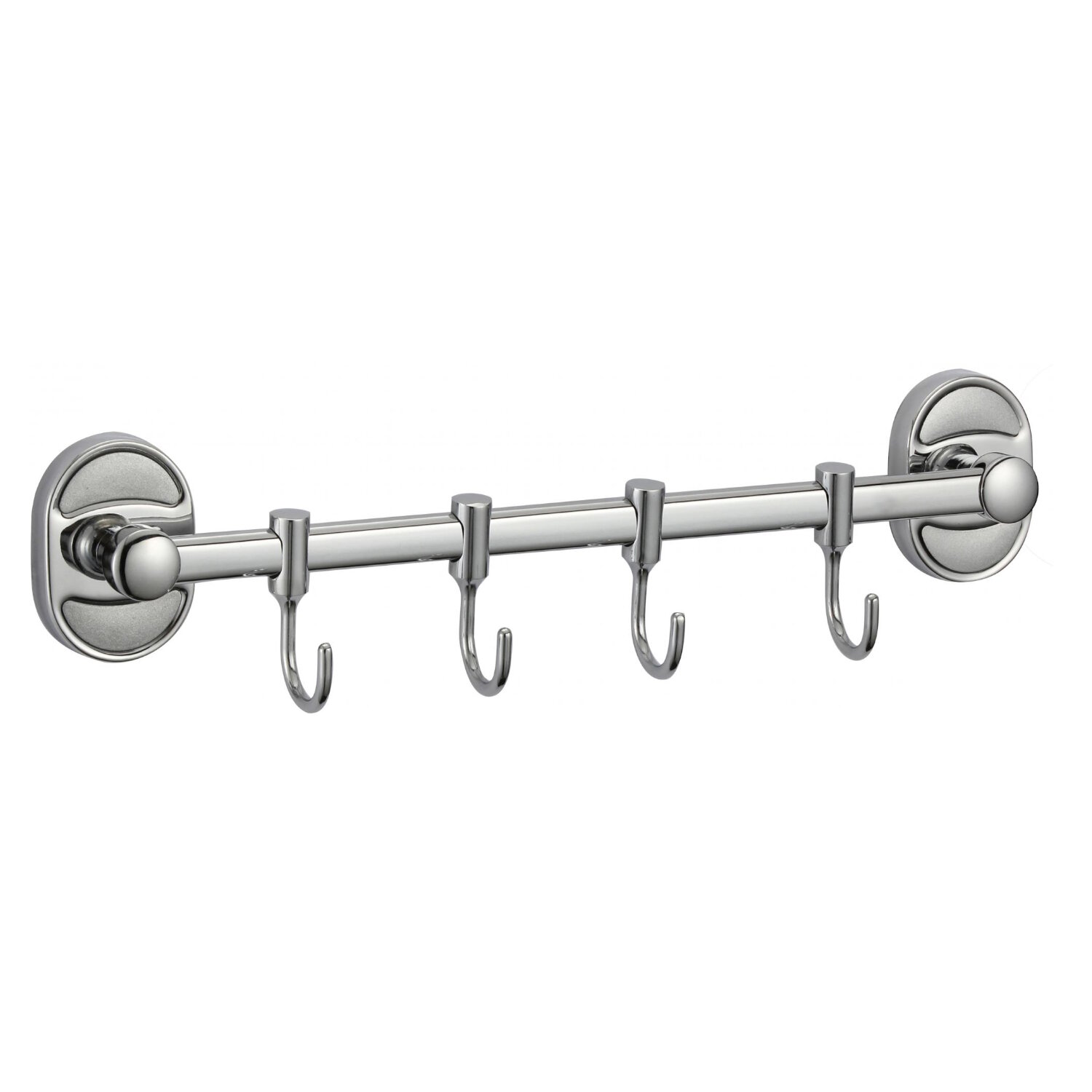 Планка с крючками Savol S-008204 хром