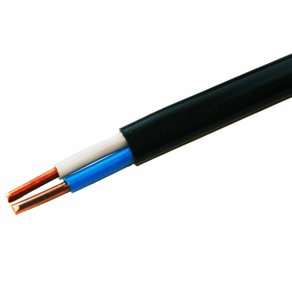 Провод ВВГп нг LS 2х2.5 мм² 5 м силовой негорючий ГОСТ TDM Electric SQ0117-0010