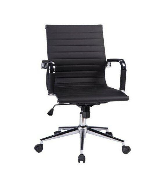 Офисное кресло для руководителей DOBRIN CLAYTON LMR-118B, черный