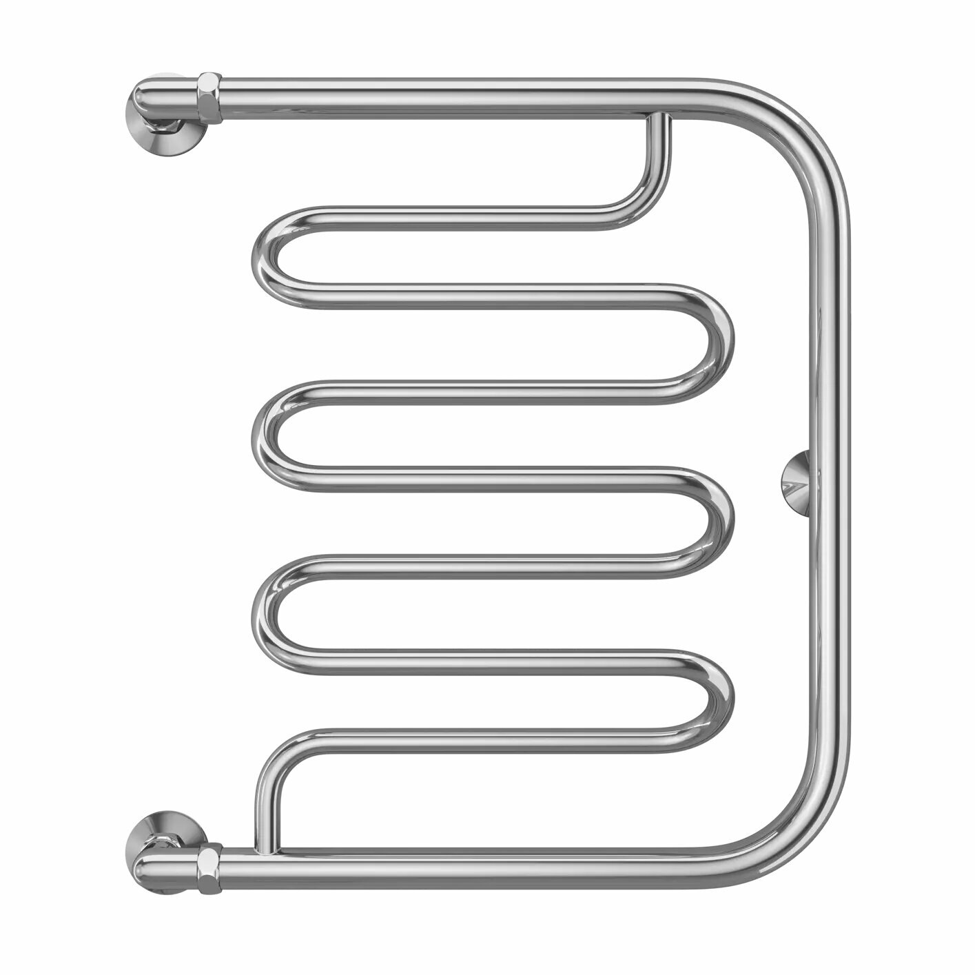 Полотенцесушитель водяной Вармо Aisi Фокстрот Лиана 50x60 см нержавеющая сталь 1 