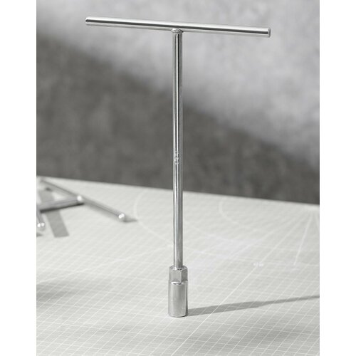 Торцевой ключ 8мм с Т-образной ручкой Deli DL08 CrV сталь 185х300 мм 596₽