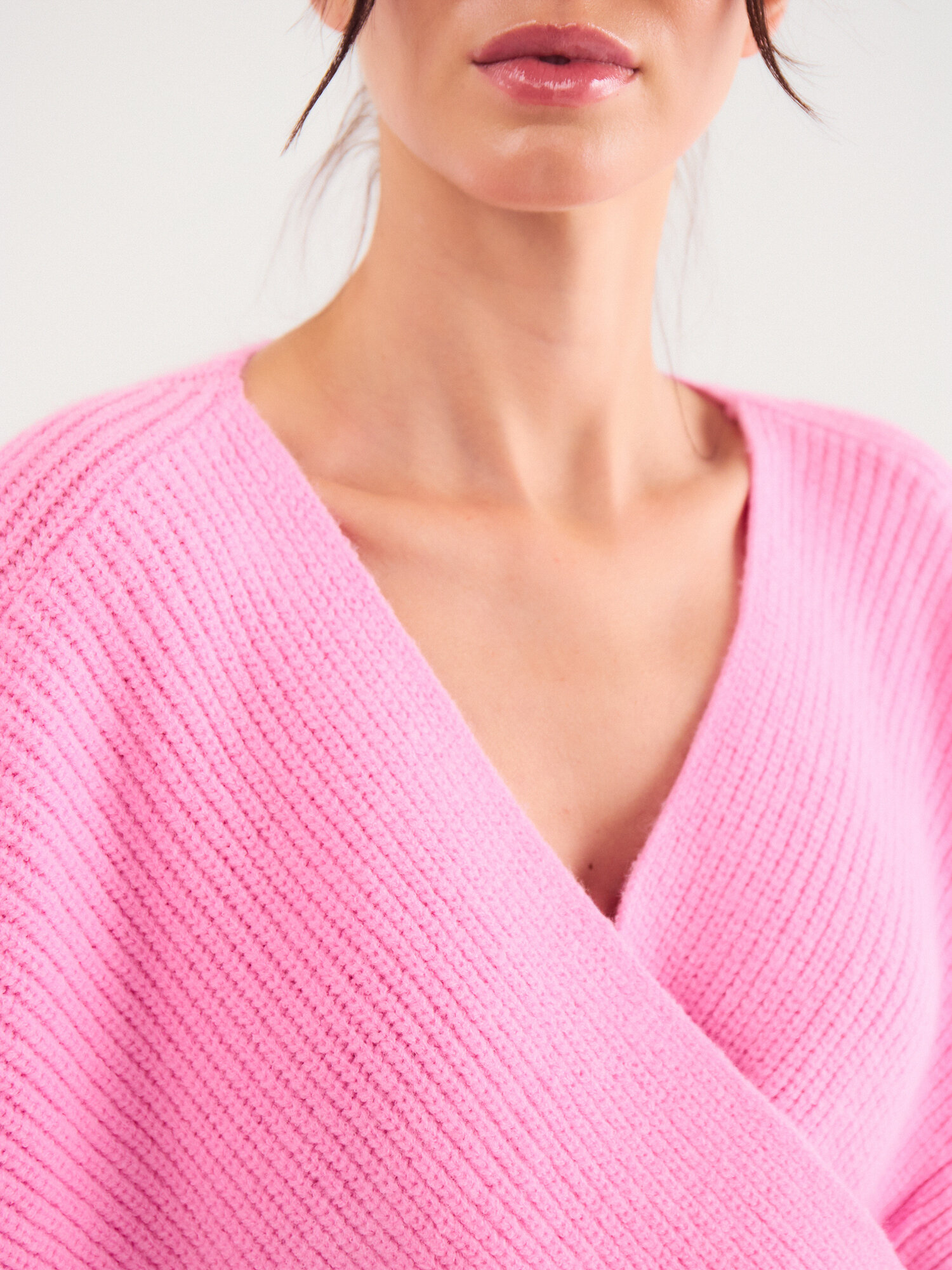 Джемпер Vittoria Vicci, размер ONE SIZE, розовый, — фото 1