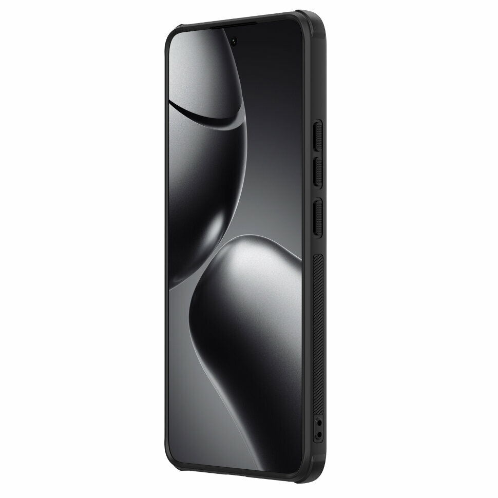 Накладка Nillkin Frosted Shield Pro пластиковая для Xiaomi Mi 14T Black (черная) — фото 1