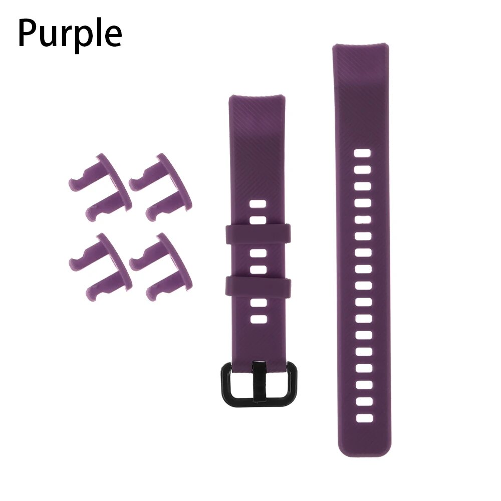 Силиконовый ремешок Honor Band 5 Purple, фиолетовый